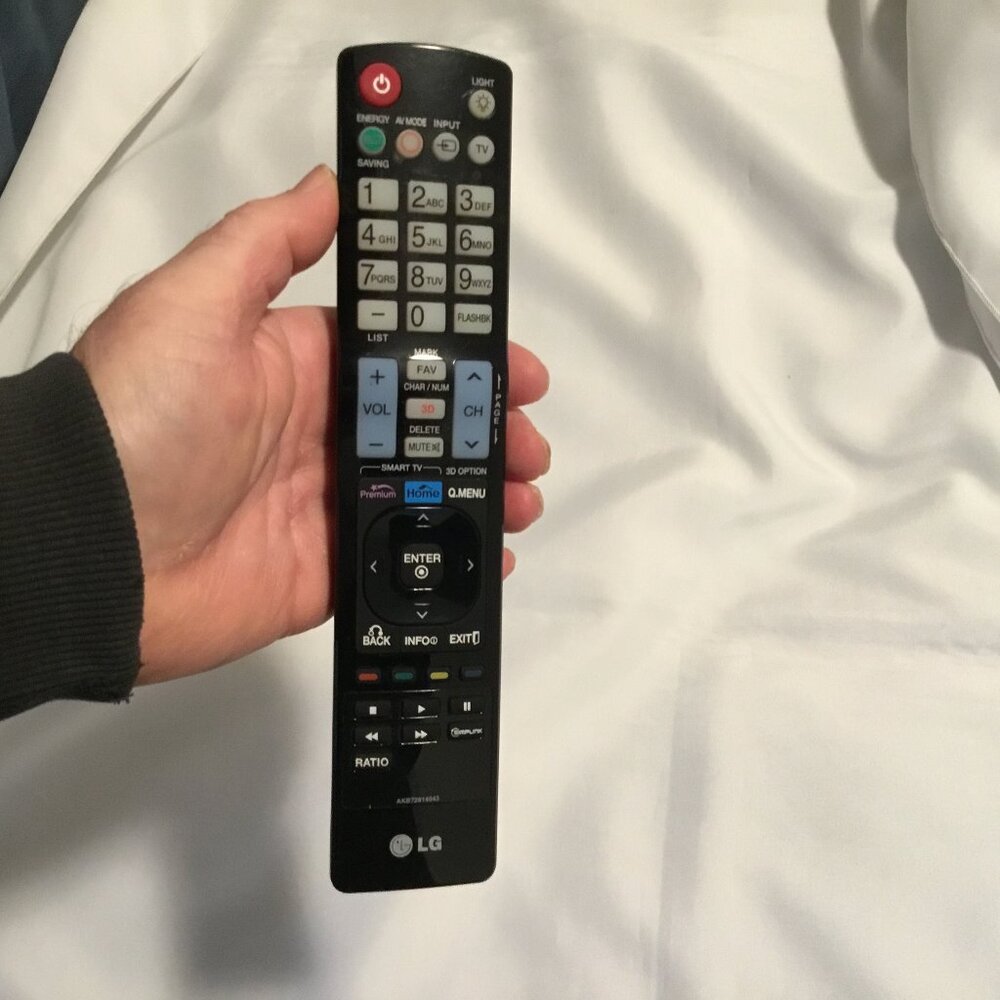 Original LG AKB72914043 LCD TV Remote Control 47LV5500 42LV5500 55LV5500 Tested